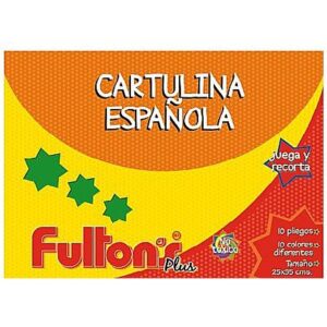 CARPETA CARTULINA ESPAÑOLA 10 HJS FULTONS