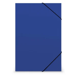 CARPETA CARTULINA CON ELASTICO AZUL LAVORO