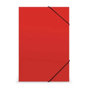 CARPETA CARTULINA CON ELASTICO ROJA LAVORO