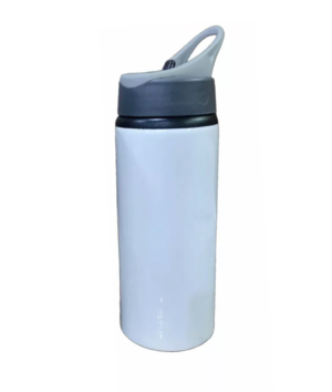 Botella personalizada 600 ml con bombilla retráctil