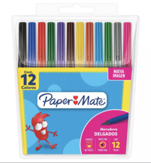 Marcadores Scripto Paper Mate 12