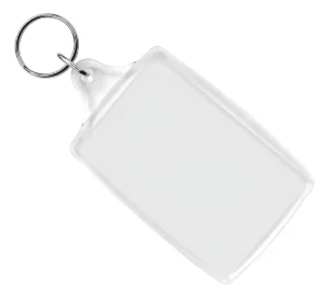 Llaveros Acrílico Portafoto Rectangular Para Regalo